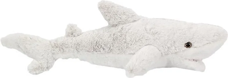 Pluche Knuffeldier - Haai - 60 cm van Pia Soft Toys in Grijs – productfoto