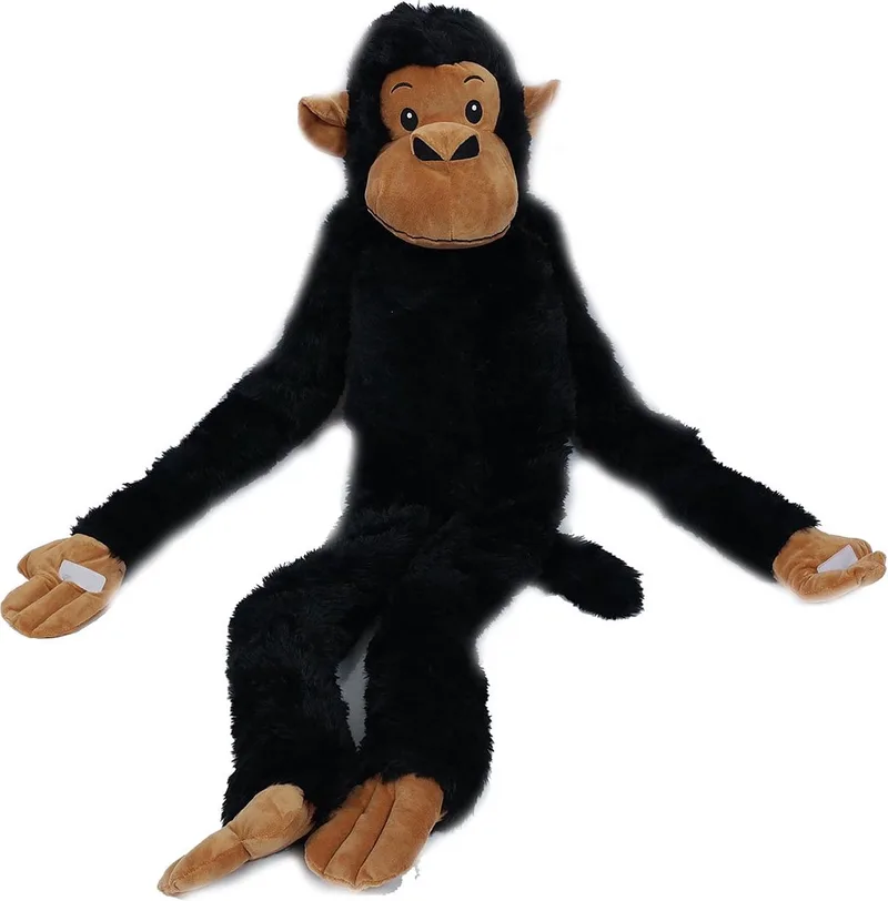 Pluche knuffeldier - Hangaap 100 cm van Pia Soft Toys in Zwart – productfoto