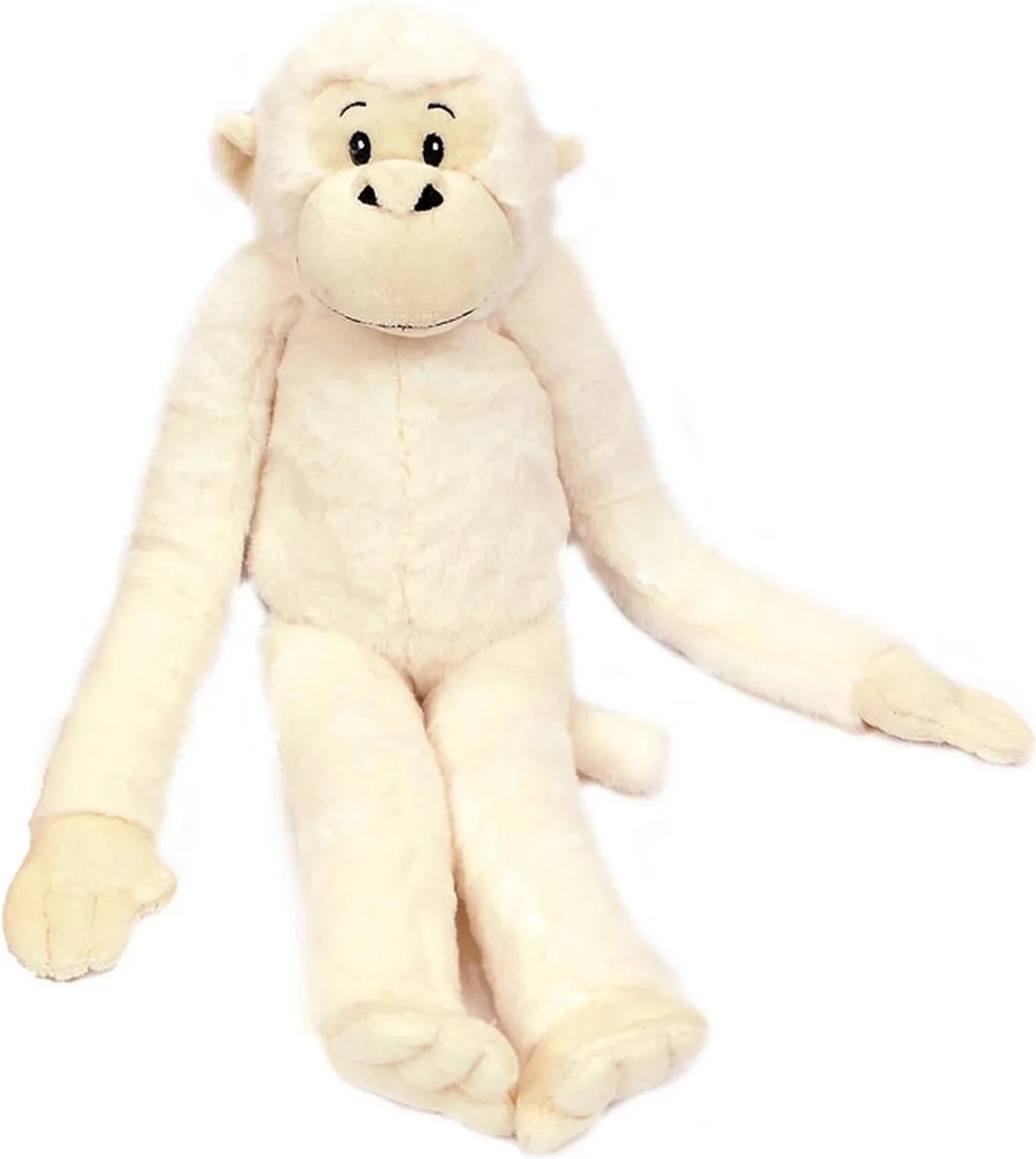 Pluche knuffeldier - Hangaap ECO 48 cm by Pia Soft Toys in White – product photo