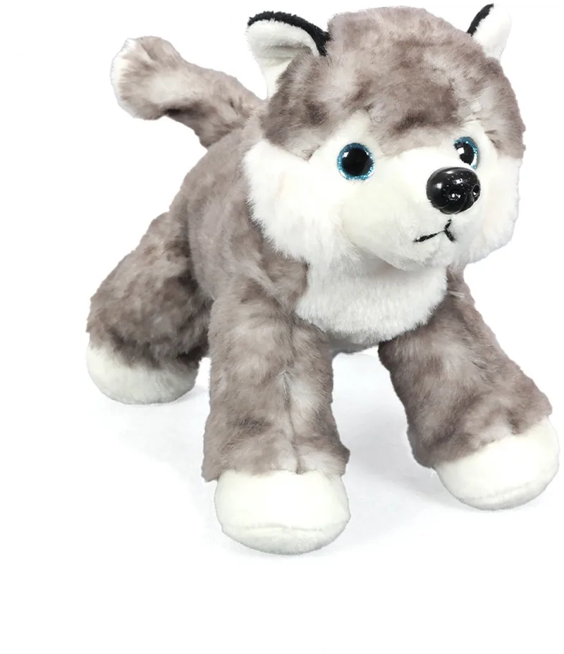 Pluche Knuffeldier - Husky (Wolf) - 20 cm från Pia Soft Toys i Vit – produktbild