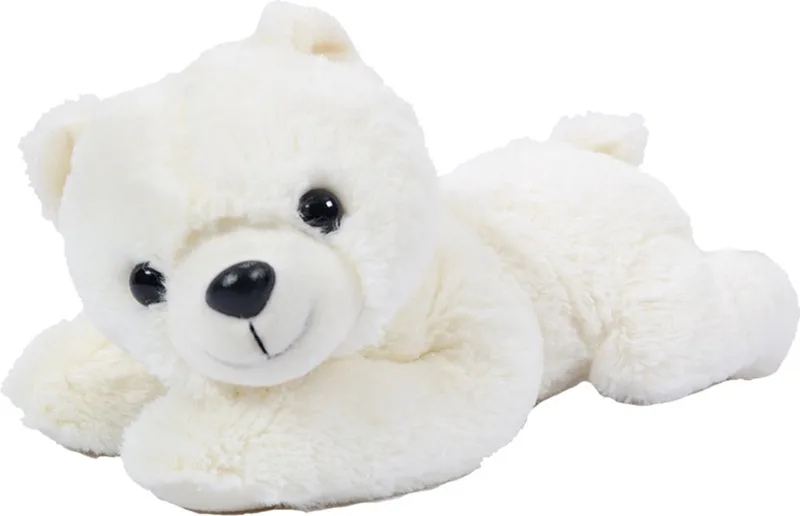 Pluche knuffeldier - IJsbeer liggend 28 cm från Pia Soft Toys i Vit – produktbild