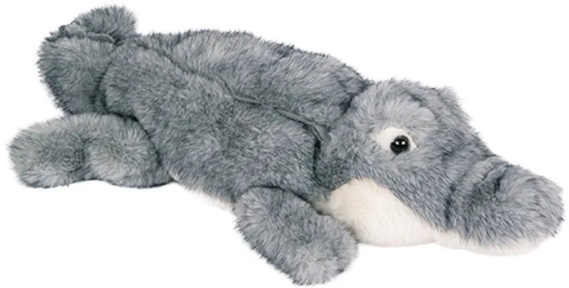 Pluche Knuffeldier - Krokodil 38 cm från Pia Soft Toys i Grå – produktbild