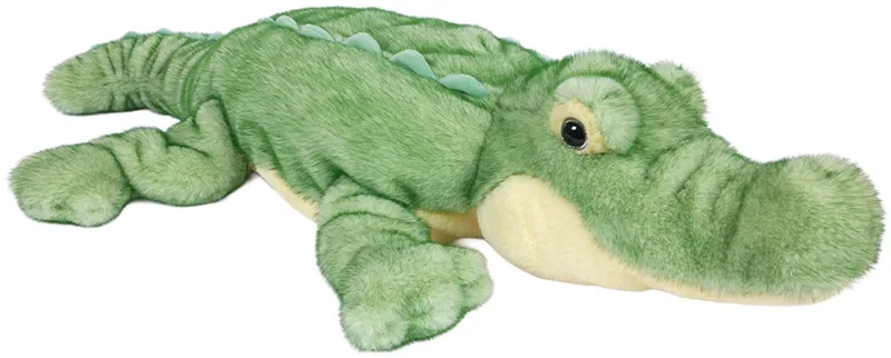 Pluche Knuffeldier - Krokodil 76 cm by Pia Soft Toys in Green – product photo