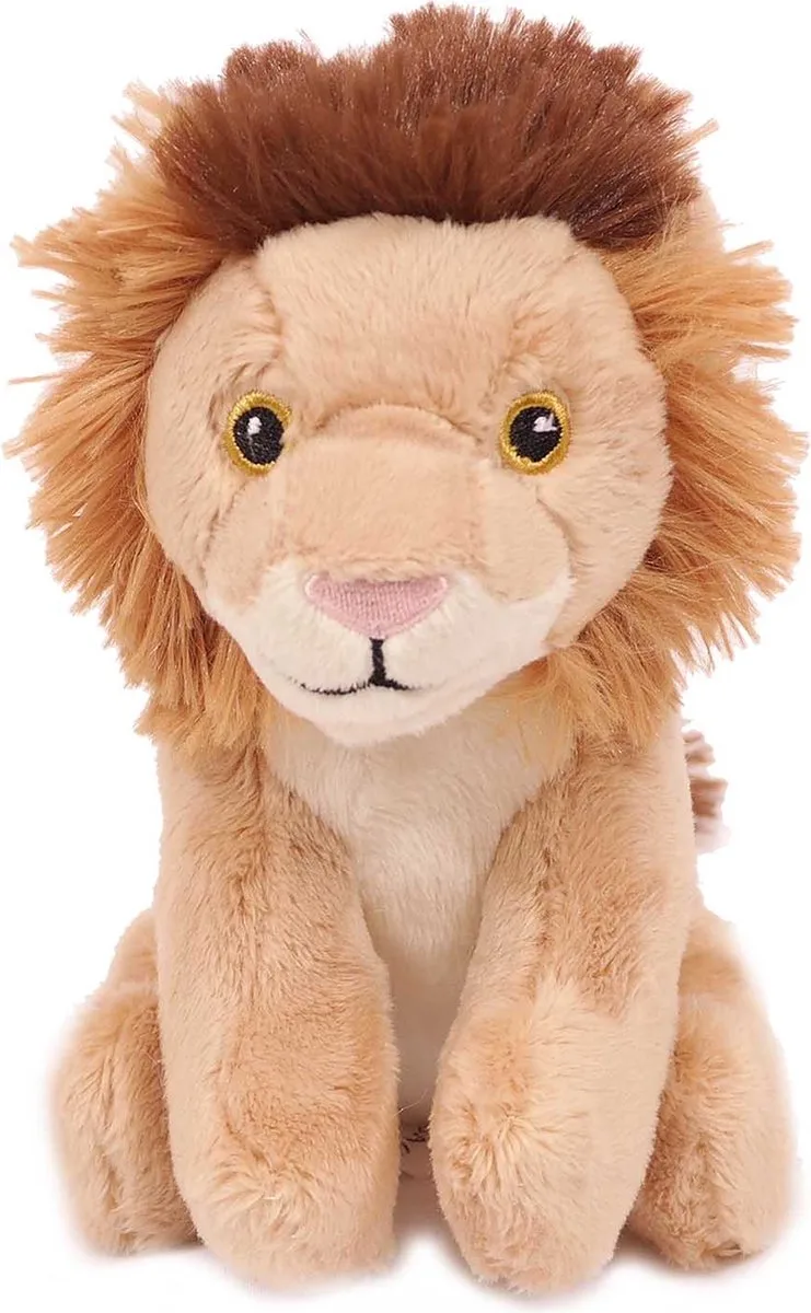 Pluche Knuffeldier Leeuw - 13 cm by Pia Soft Toys in Cream – product photo