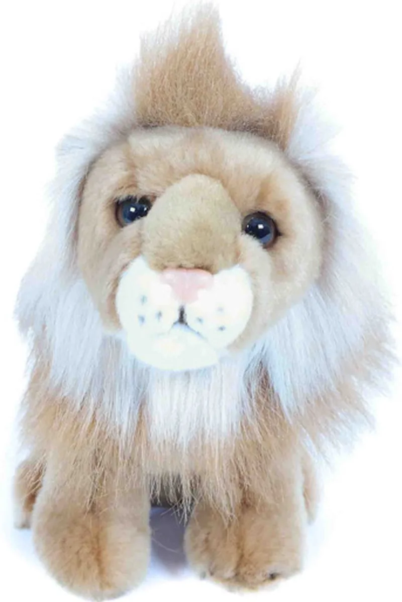 Pluche Knuffeldier Leeuw - 18 cm de Pia Soft Toys en Oranjebruin – photo produit