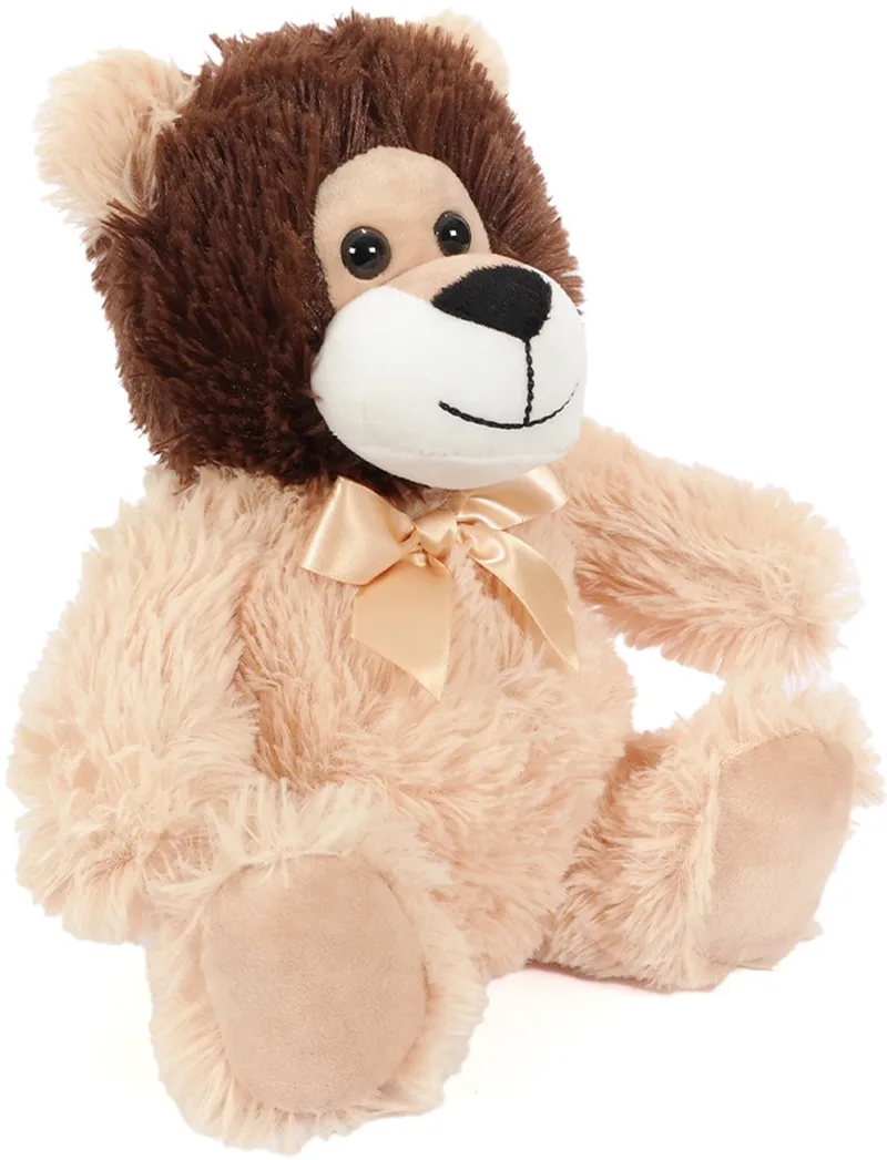 Pluche Knuffeldier Leeuw - 25 cm by Pia Soft Toys in Brown – product photo