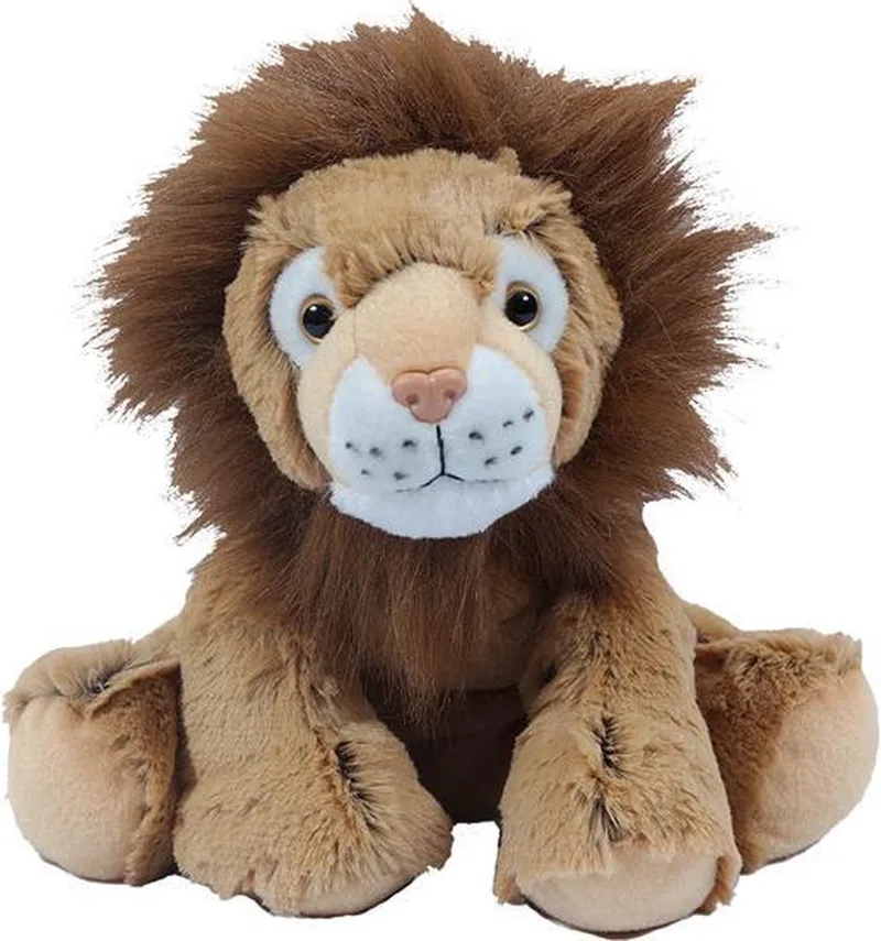 Pluche knuffeldier - Leeuw 25 cm by Pia Soft Toys in Brown – product photo