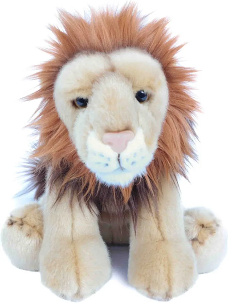Pluche Knuffeldier Leeuw - 30 cm van Pia Soft Toys in Crème – productfoto