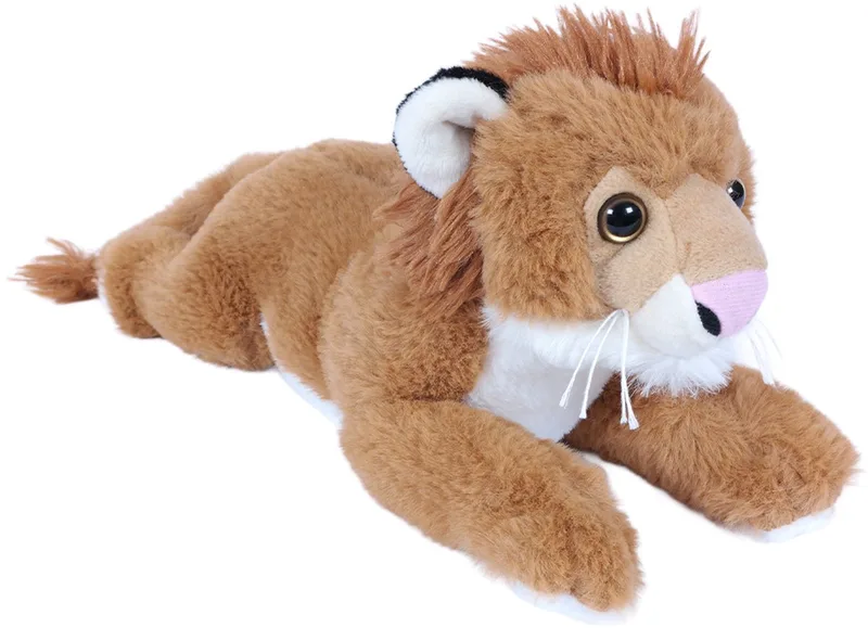 Pluche Knuffeldier Leeuw - 30 cm de Pia Soft Toys en Oranjebruin – photo produit