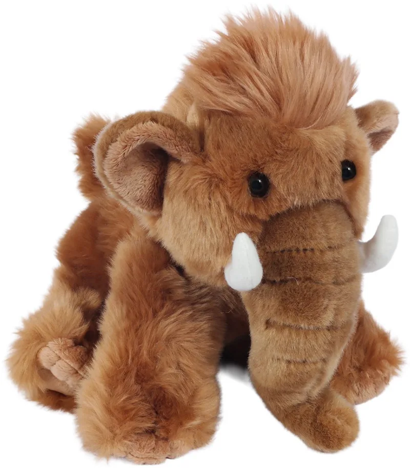 Pluche knuffeldier Mammoet - 30 cm van Pia Soft Toys in Bruin – productfoto