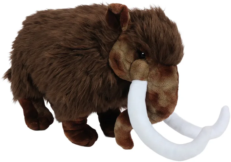 Pluche knuffeldier - Mammoet - 35 cm van Pia Soft Toys in Bruin – productfoto