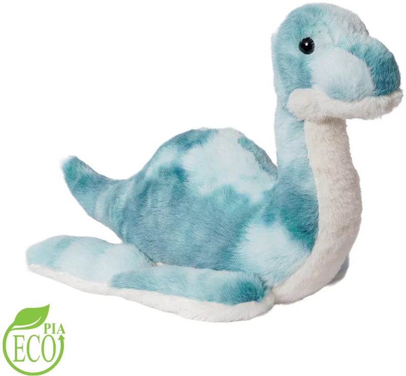 Pluche Knuffeldier - Mosasaurus ECO 25 cm fra Pia Soft Toys i Blå – produktbillede