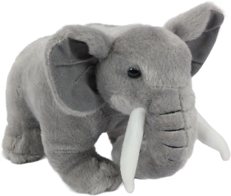 Pluche Knuffeldier Olifant - 25 cm by Pia Soft Toys in Grey – product photo