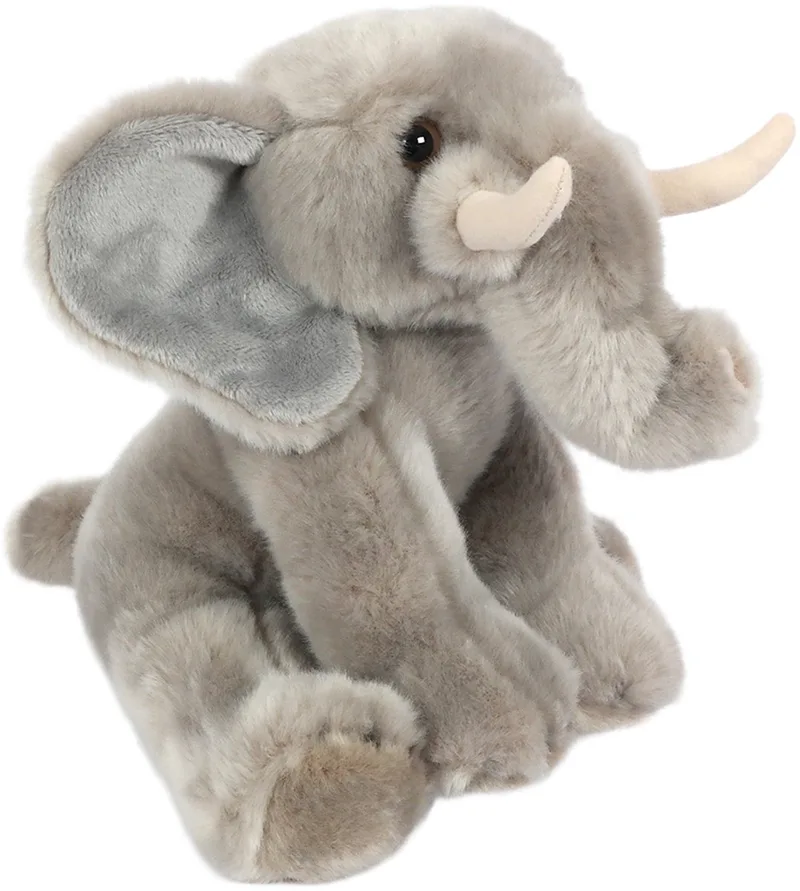 Pluche Knuffeldier Olifant - 30 cm by Pia Soft Toys in Grey – product photo