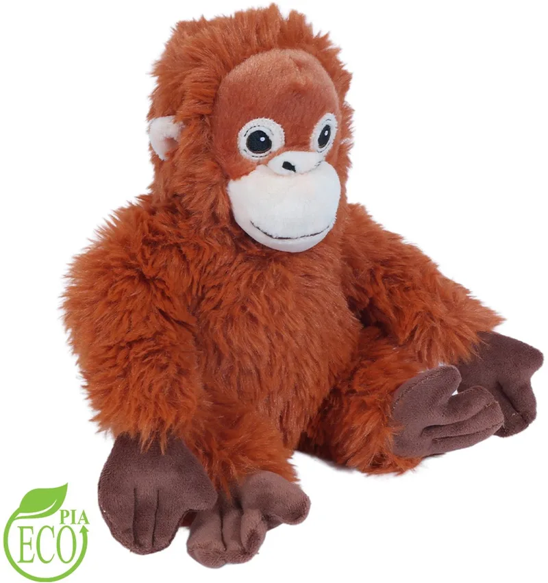 Pluche knuffeldier - Orang-oetan ECO 21 cm fra Pia Soft Toys i Orang – oetan – produktbillede