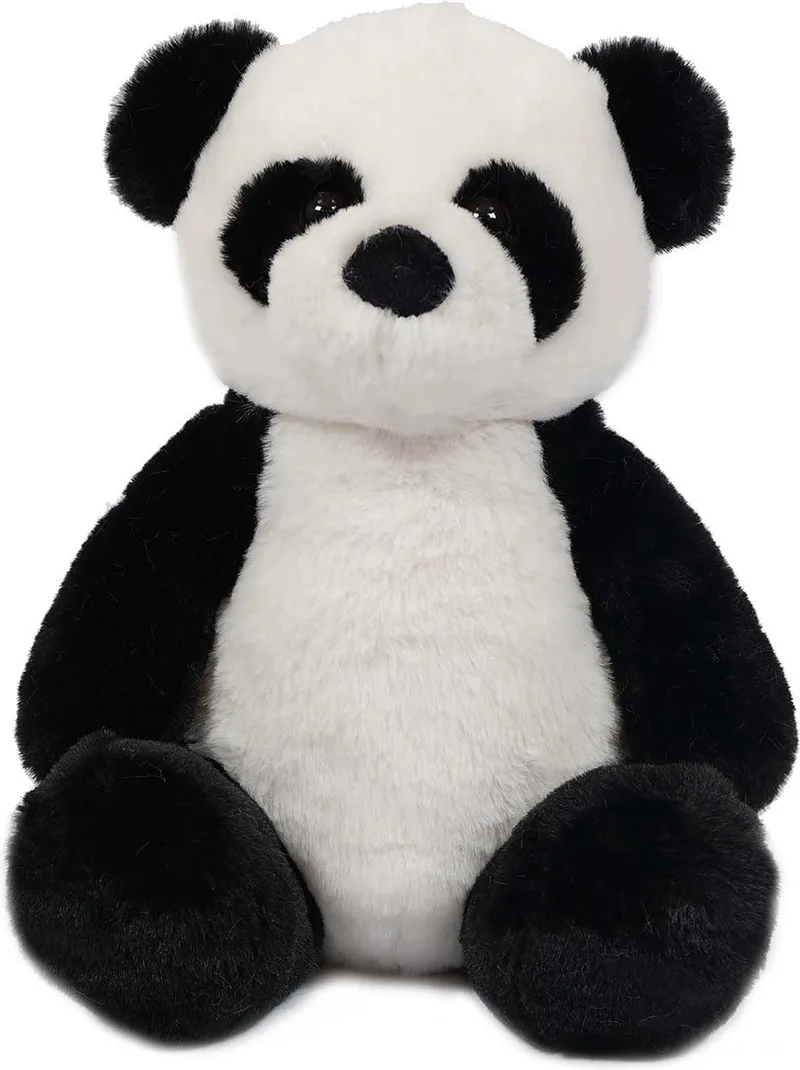 Pluche Knuffeldier Panda - 24 cm van Pia Soft Toys in Zwart – productfoto