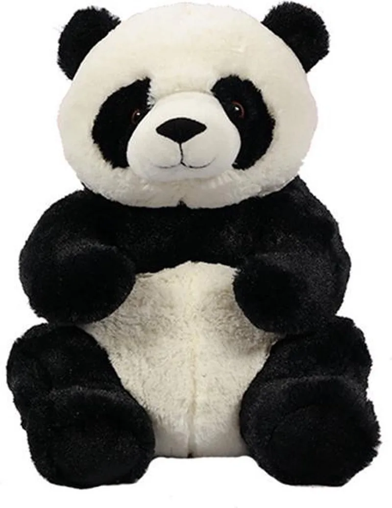 Pluche knuffeldier - Panda 38 cm van Pia Soft Toys in Zwart – productfoto