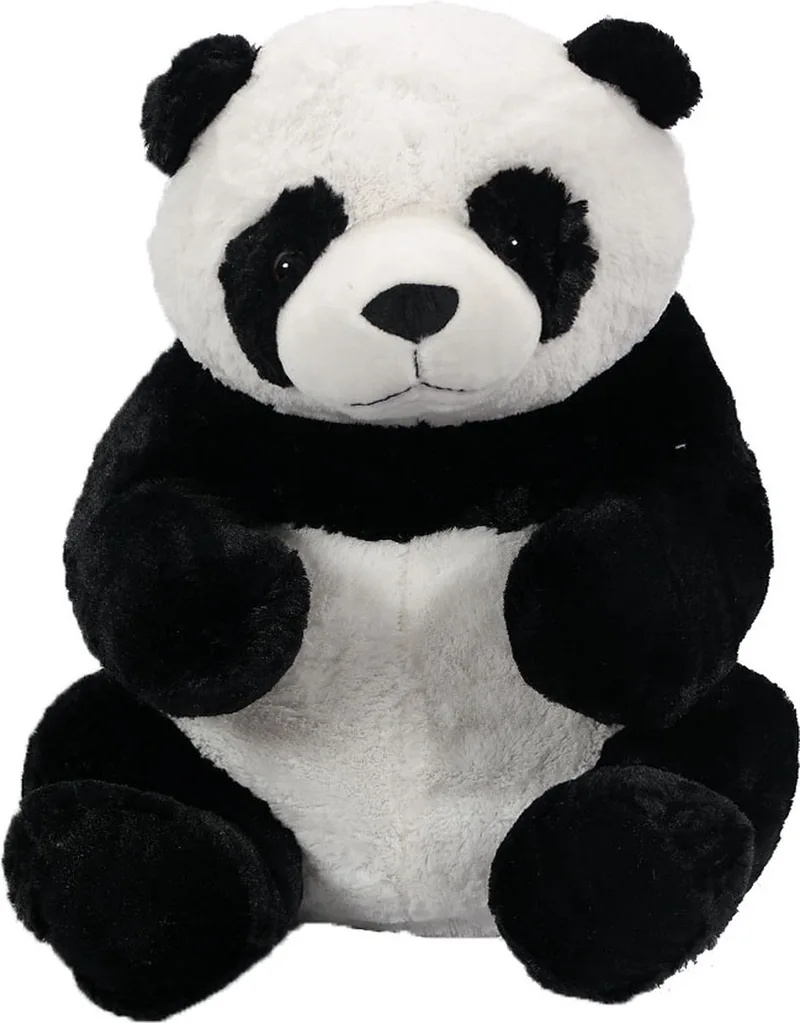Pluche knuffeldier - Panda 50 cm van Pia Soft Toys in Zwart – productfoto