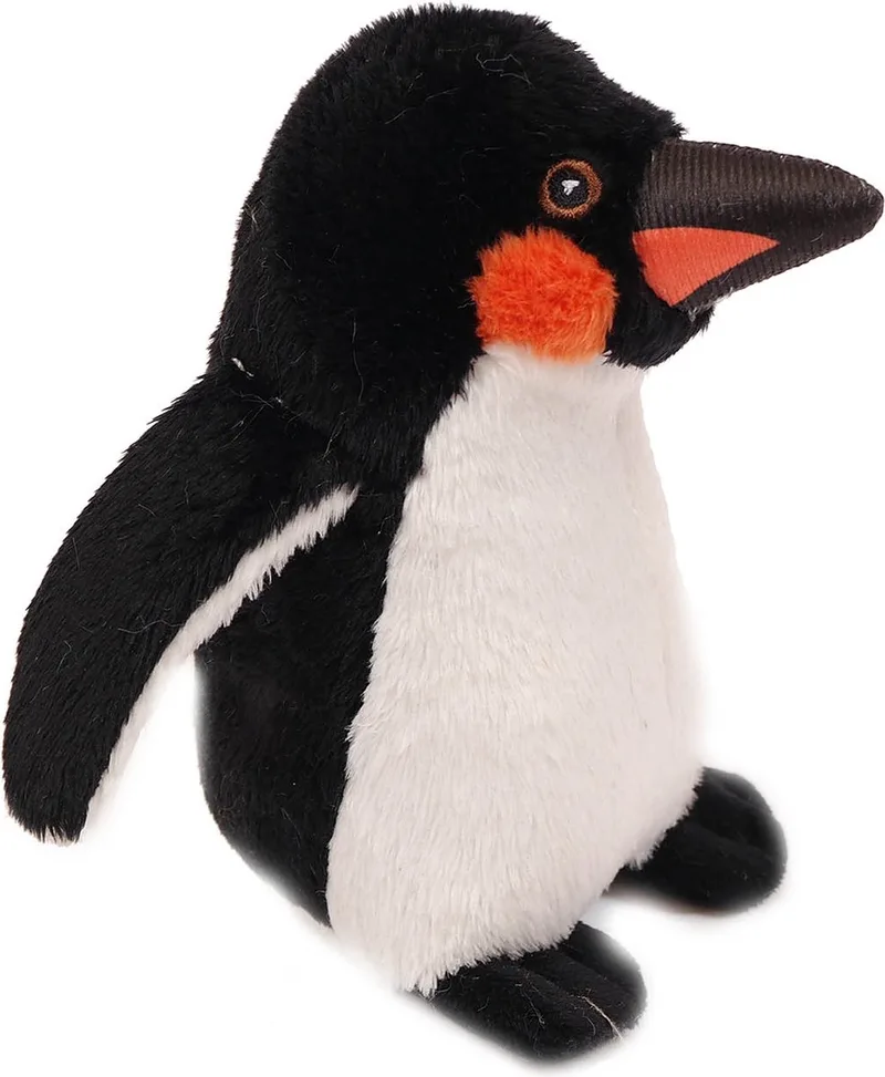 Pluche Knuffeldier Pinguïn zwart - 15 cm van Pia Soft Toys in Wit – productfoto