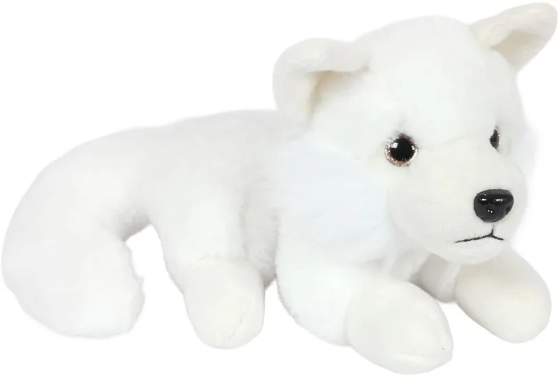Pluche Knuffeldier - Poolvos - 16 cm van Pia Soft Toys in Wit, Créme – productfoto