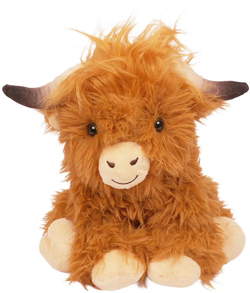 Pluche Knuffeldier - Schotse hooglander 3 ass. 25 cm från Pia Soft Toys i Vit – produktbild