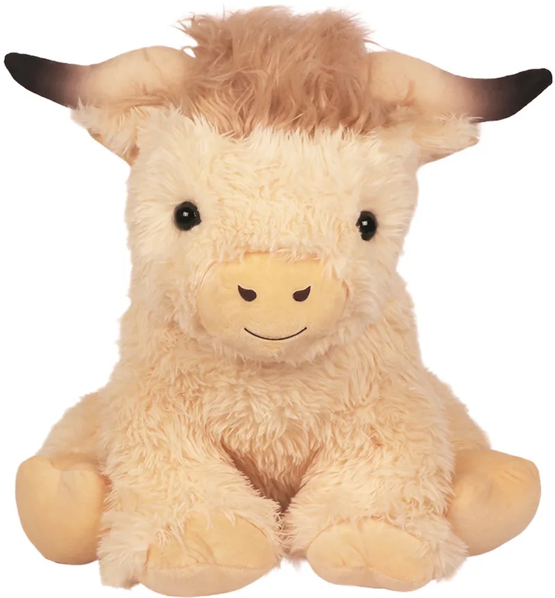 Pluche Knuffeldier - Schotse hooglander 50 cm från Pia Soft Toys i Kräm – produktbild