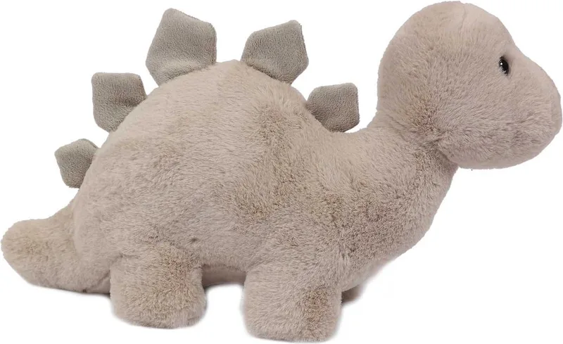 Pluche Knuffeldier Stegosaurus - 44 cm van Pia Soft Toys in Grijs, Taupe – productfoto