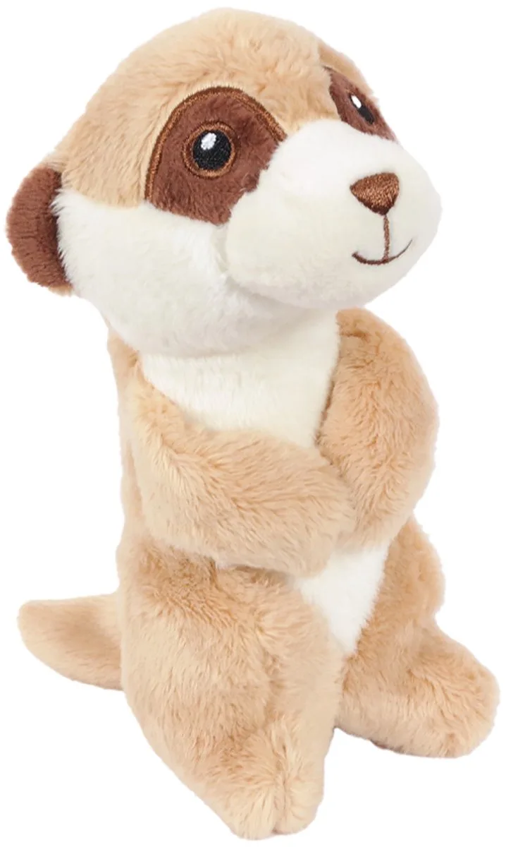 Pluche Knuffeldier - Stokstaartje - 15 cm by Pia Soft Toys in Cream – product photo