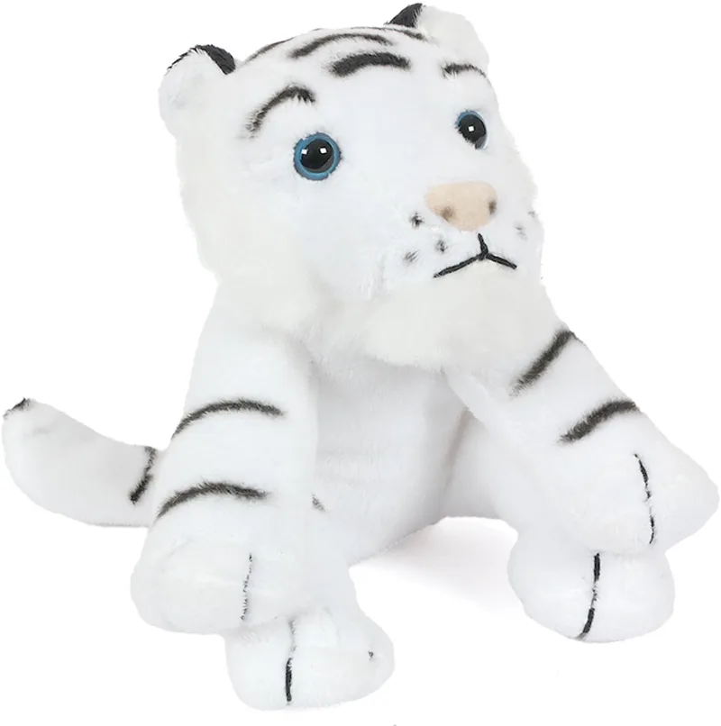 Pluche Knuffeldier - Tijger - 16 cm by Pia Soft Toys in White – product photo