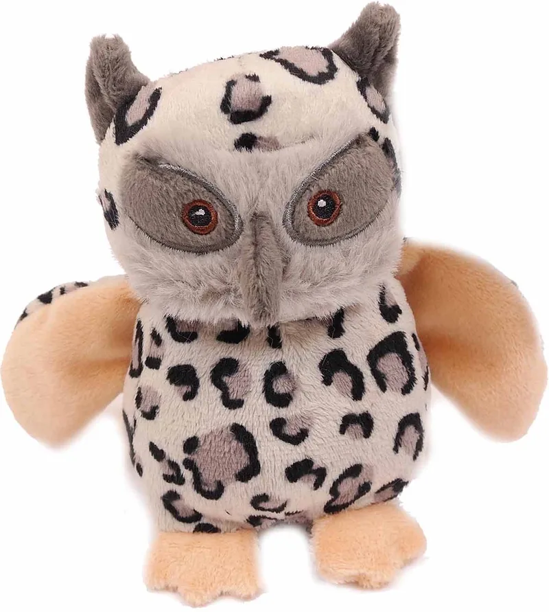 Pluche Knuffeldier Uil - 12 cm by Pia Soft Toys in Brown – product photo
