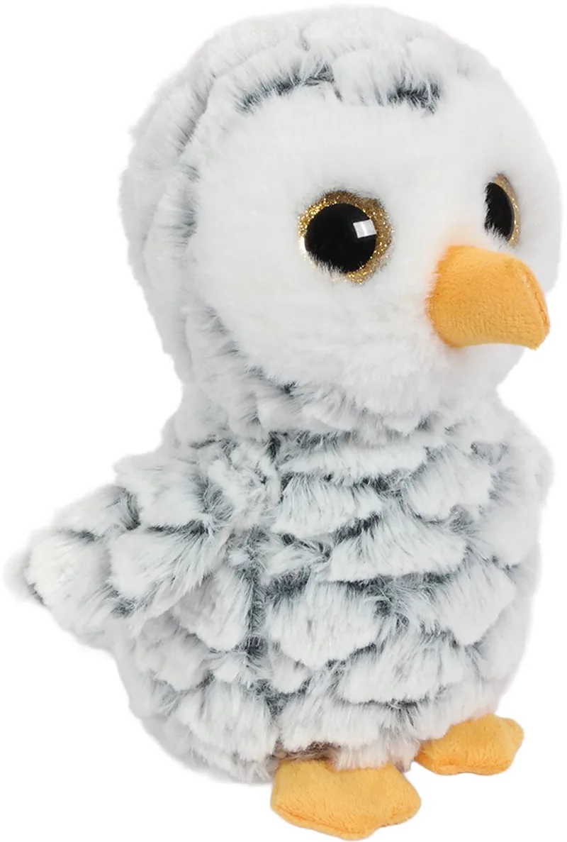 Pluche Knuffeldier - Uil - 19 cm by Pia Soft Toys in White – product photo