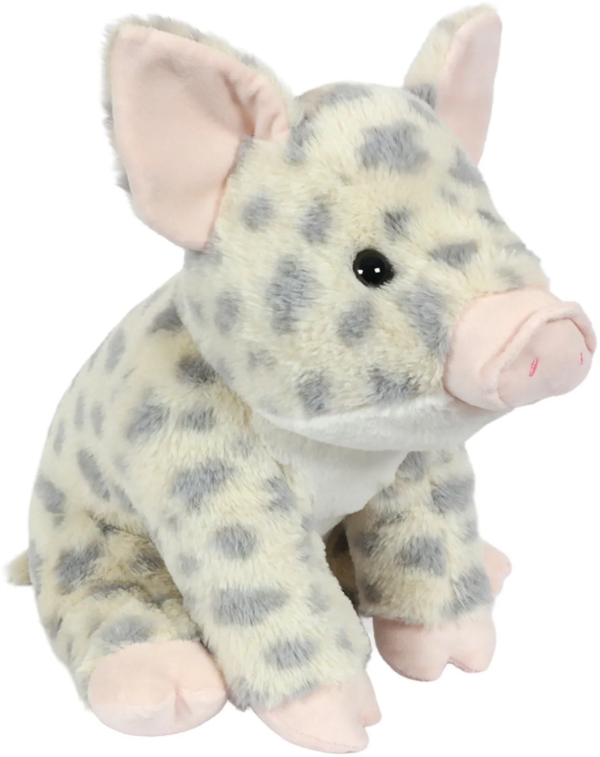 Pluche Knuffeldier - Varken gevlekt 34 cm by Pia Soft Toys in Grey – product photo