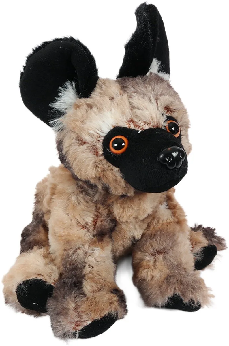Pluche Knuffeldier - Wilde hond - 19 cm by Pia Soft Toys in Beige – product photo