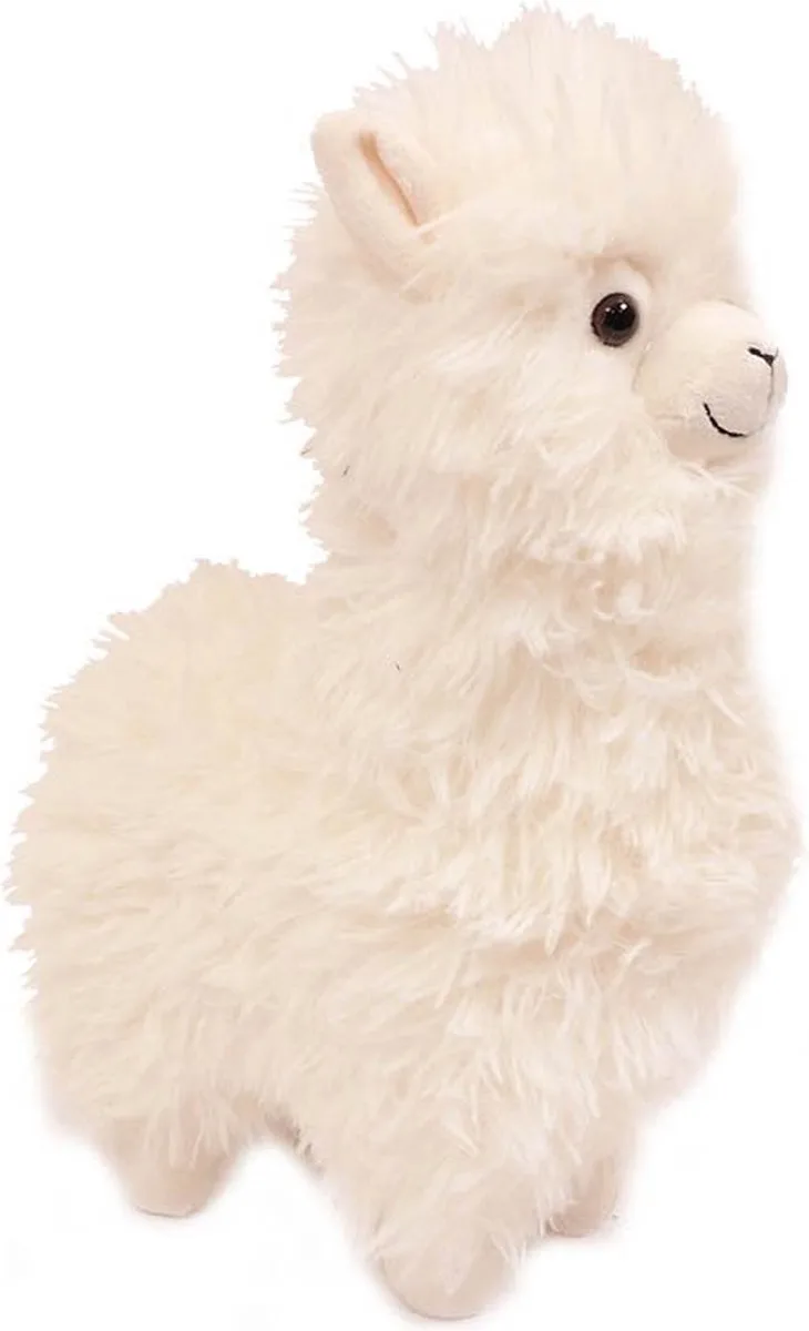 Pluche knuffeldier - wit 33 cm by Pia Soft Toys in Alpaca – product photo