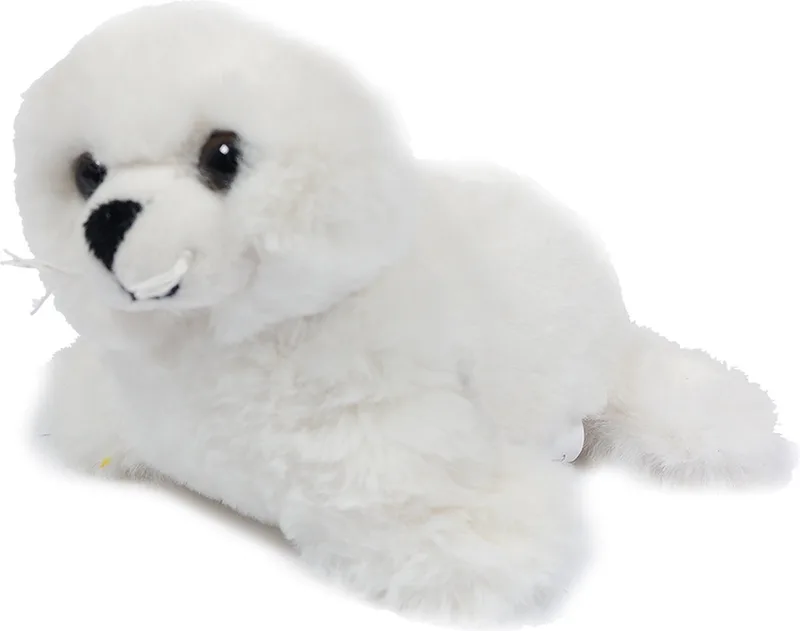 Pluche Knuffeldier - Zeehond - 17 cm van Pia Soft Toys in Wit – productfoto