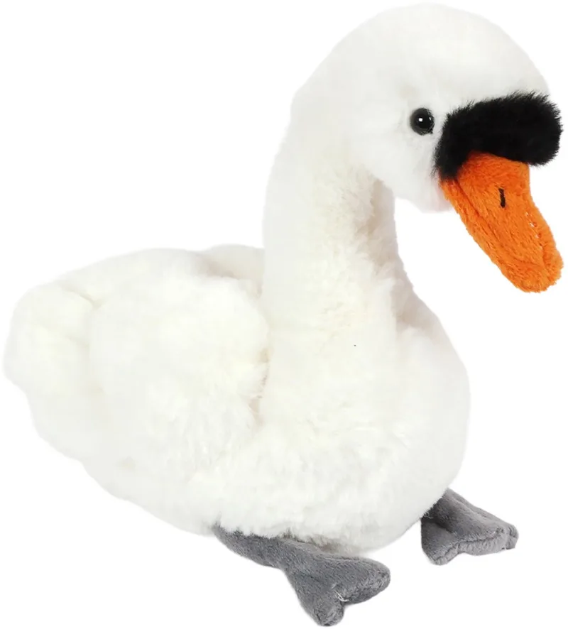 Pluche Knuffeldier - Zwaan - 20 cm by Pia Soft Toys in White – product photo