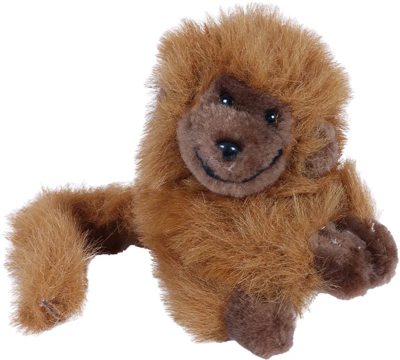 Pluche Leeuwaap Knuffel - 12 cm van Pia Soft Toys in Bruin – productfoto