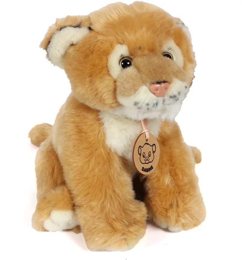 pluche leeuwin/welpje knuffel - beige - 20 cm - dieren - leeuwen van Pia Soft Toys in Meerkleurig – productfoto