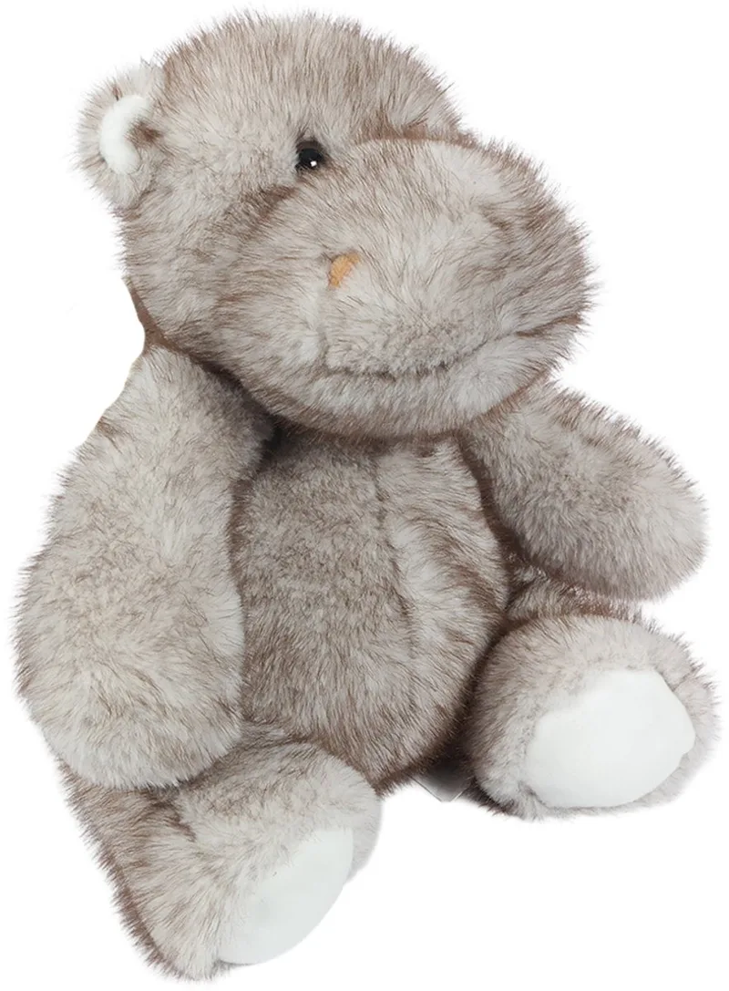 Pluche Nijlpaard Knuffel – 22 cm van Pia Soft Toys in Grijs – productfoto