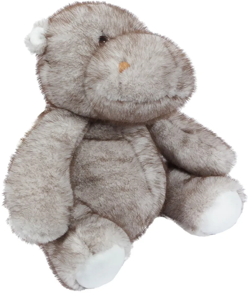 Pluche Nijlpaard Knuffel - 29 cm van Pia Soft Toys in Grijs – productfoto