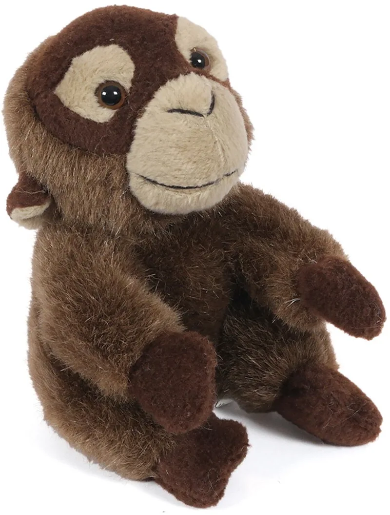 Pluche Orang-oetan Knuffel - 15 cm van Pia Soft Toys in Bruin – productfoto