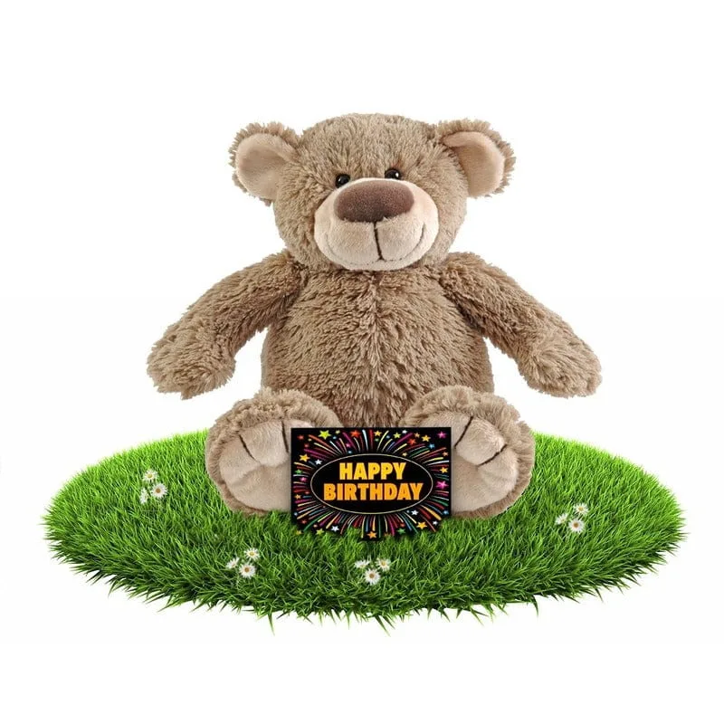 Pluche oranje rog knuffel - 55 cm - kraalogen - knuffel van Pia Soft Toys – productfoto