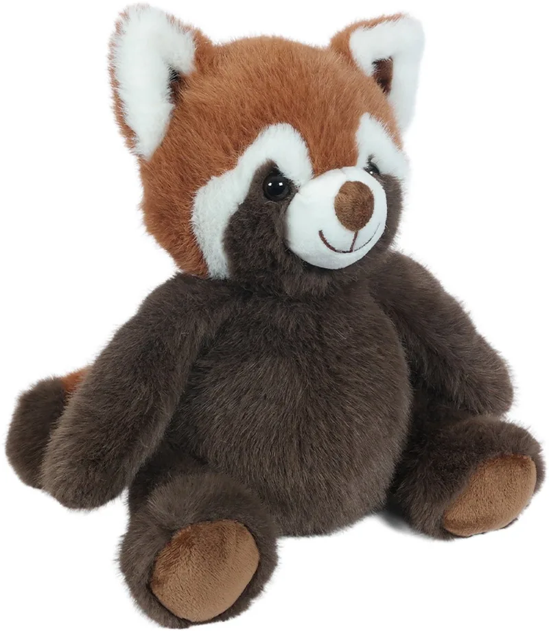 Pluche Rode Panda Knuffel - 22 cm van Pia Soft Toys in Bruin – productfoto