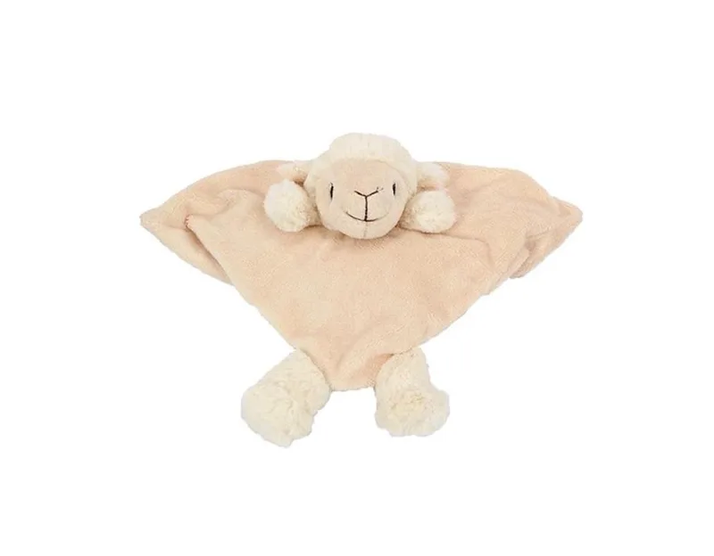 Pluche Schaap Tutdoek - 24 cm by Pia Soft Toys in Offwhite met beige – product photo