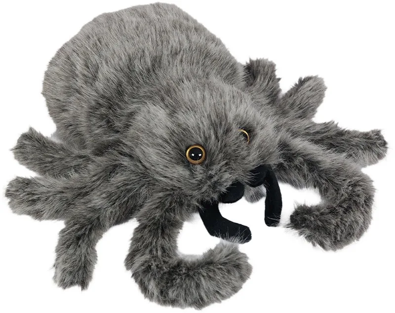 Pluche Spin - 24 cm van Pia Soft Toys in Zwart – productfoto