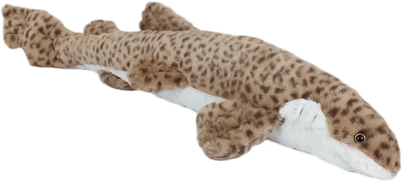 Pluche Tijgerhaai Knuffel - 80 cm van Pia Soft Toys in Bruin – productfoto