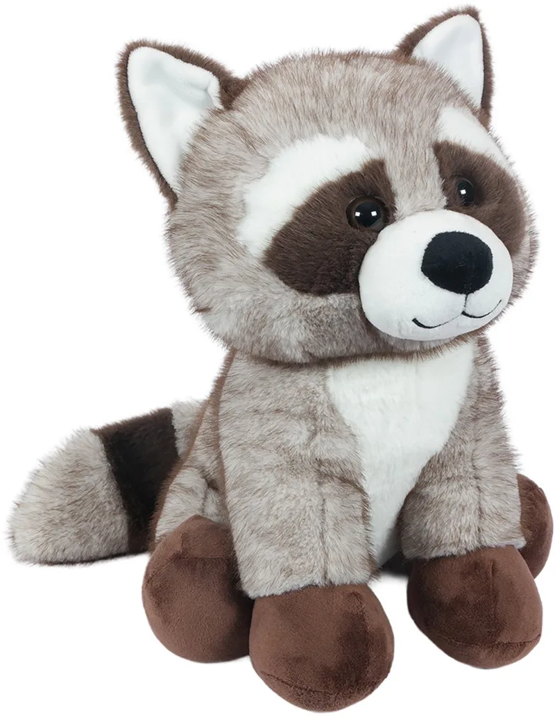 Pluche Wasbeer Knuffel - 32 cm van Pia Soft Toys in Bruin – productfoto