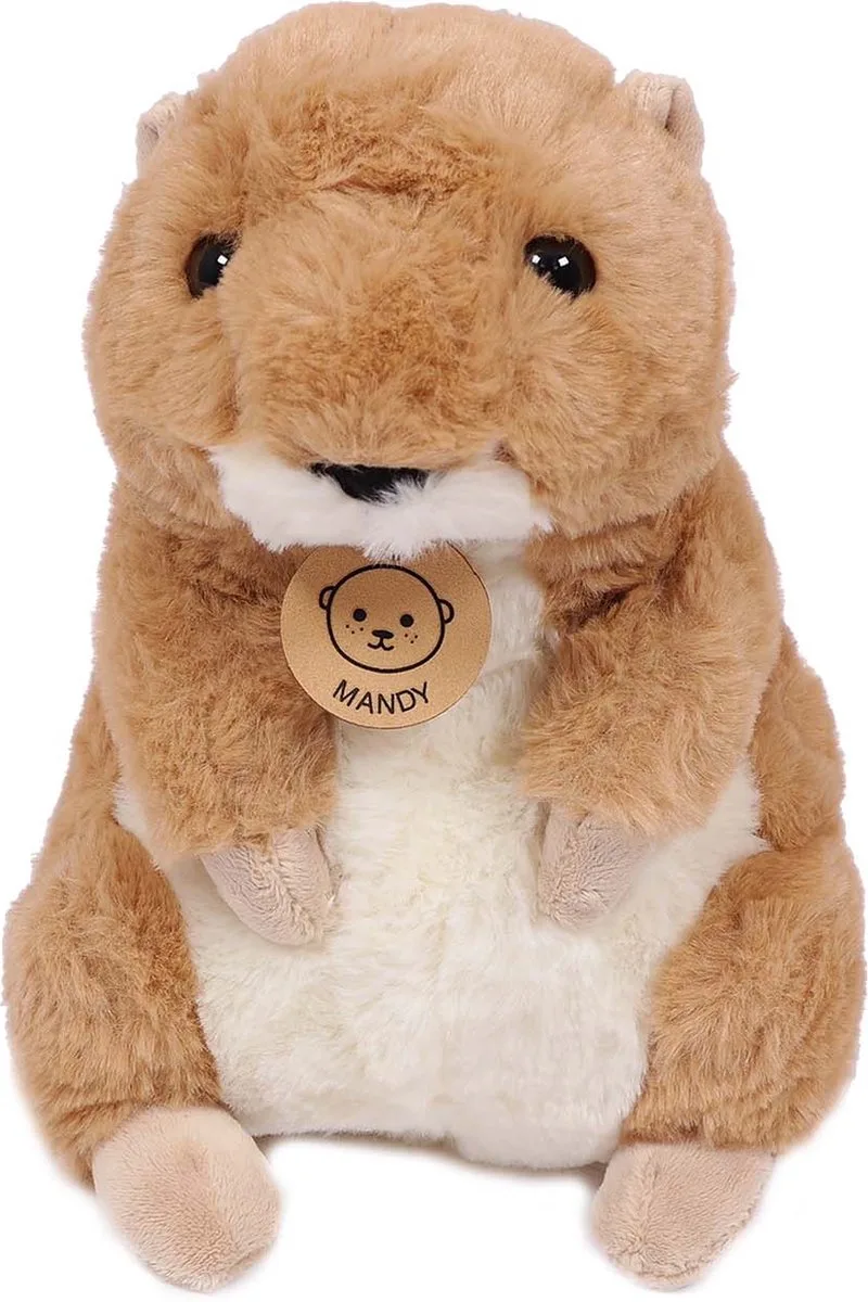 Prairiehond (Mandy) 22 cm van Pia Soft Toys in Beige – productfoto