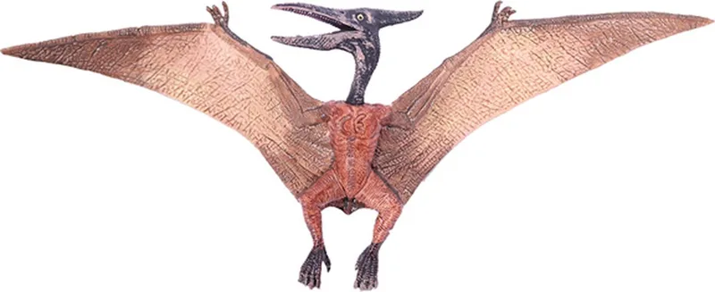 Pterosaurus speelfiguur PVC - 23 cm - speelgoed by Pia Soft Toys in Orange, Brown – product photo