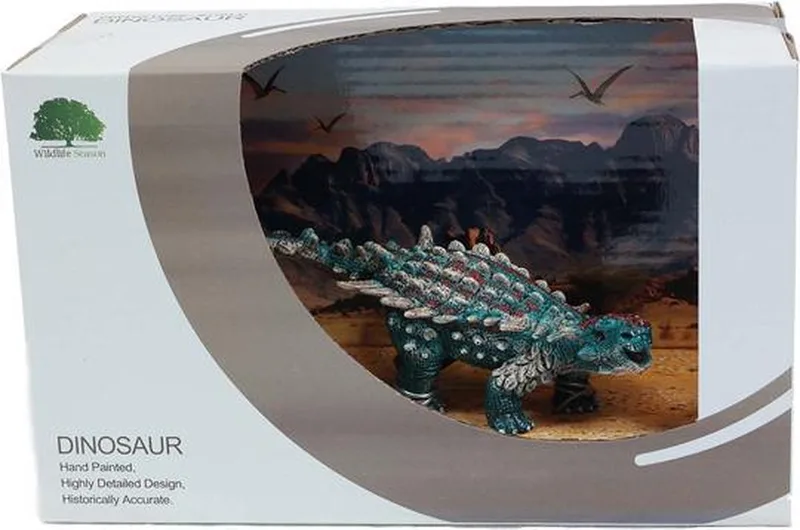 Saichania set in display 22 cm de Pia Soft Toys en Bleu – photo produit
